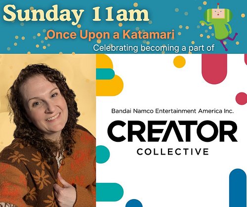 Tomorrow Morning we're gonna play Once Upon a Katamari to Celebrate my Acceptance to the @bandainamcous Creator Collective!!
...