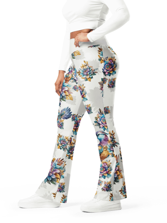 Garden of EDEN-Flare Leggings product image (7)