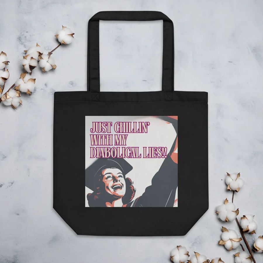 Diabolical Lies Graduation Cap Tote Bag product image (3)