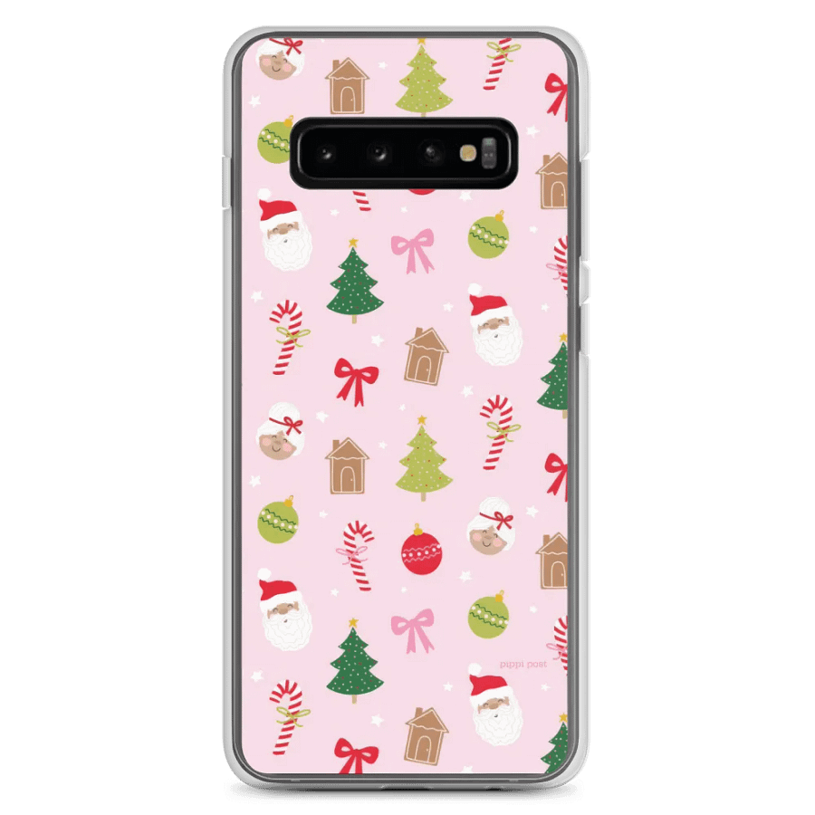Festive Christmas Pattern Clear Case for Samsung product image (7)