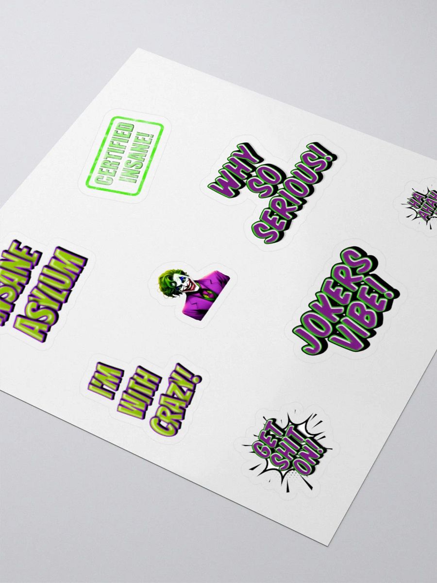 Joker Themed Sticker Pack product image (3)
