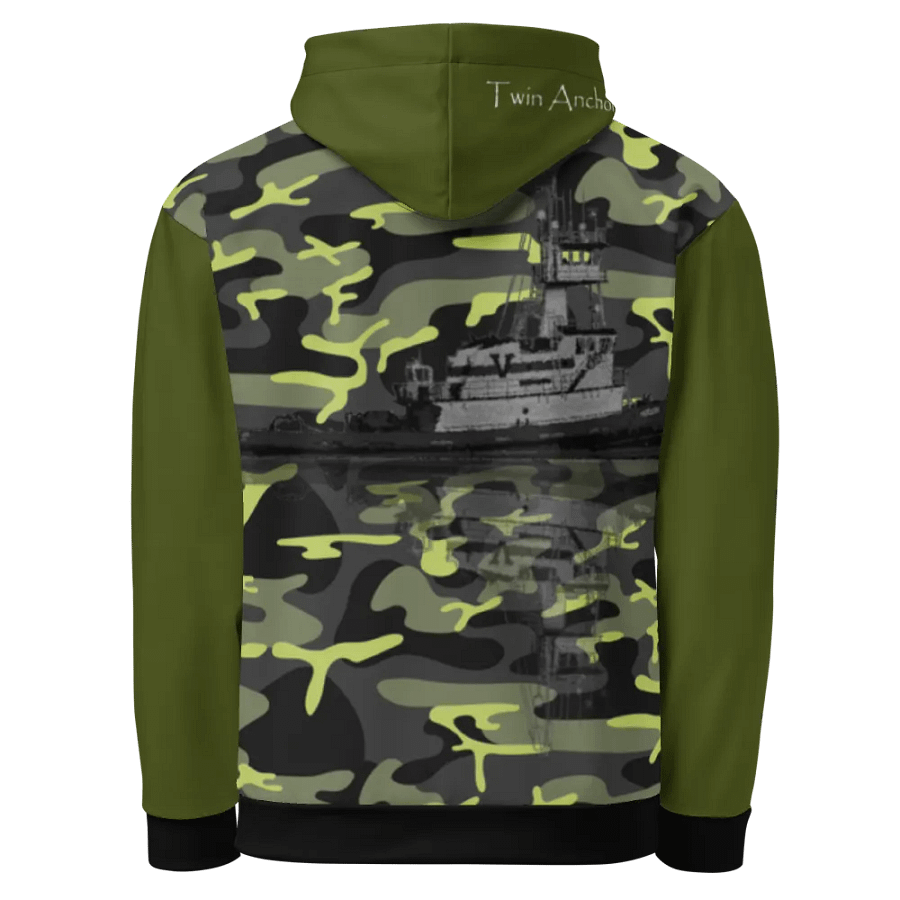 Camouflage & Green Hudson VB Reflection Hoodie product image (7)