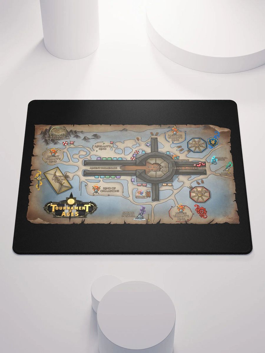 Tournament of Ages - Fairegrounds Map - Gaming Mouse Pad product image (1)
