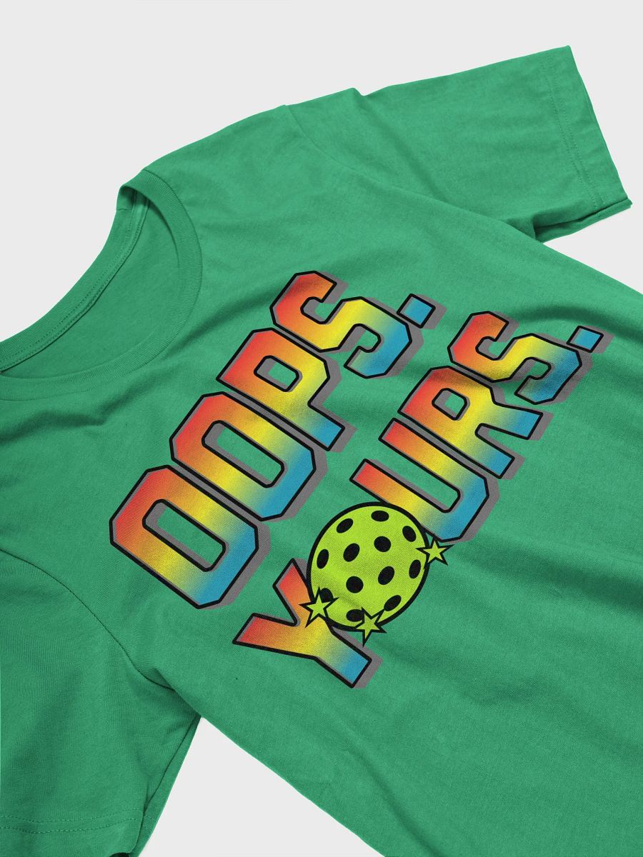 Oops Yours Pickleball Vibrant Graphic Tee product image (22)