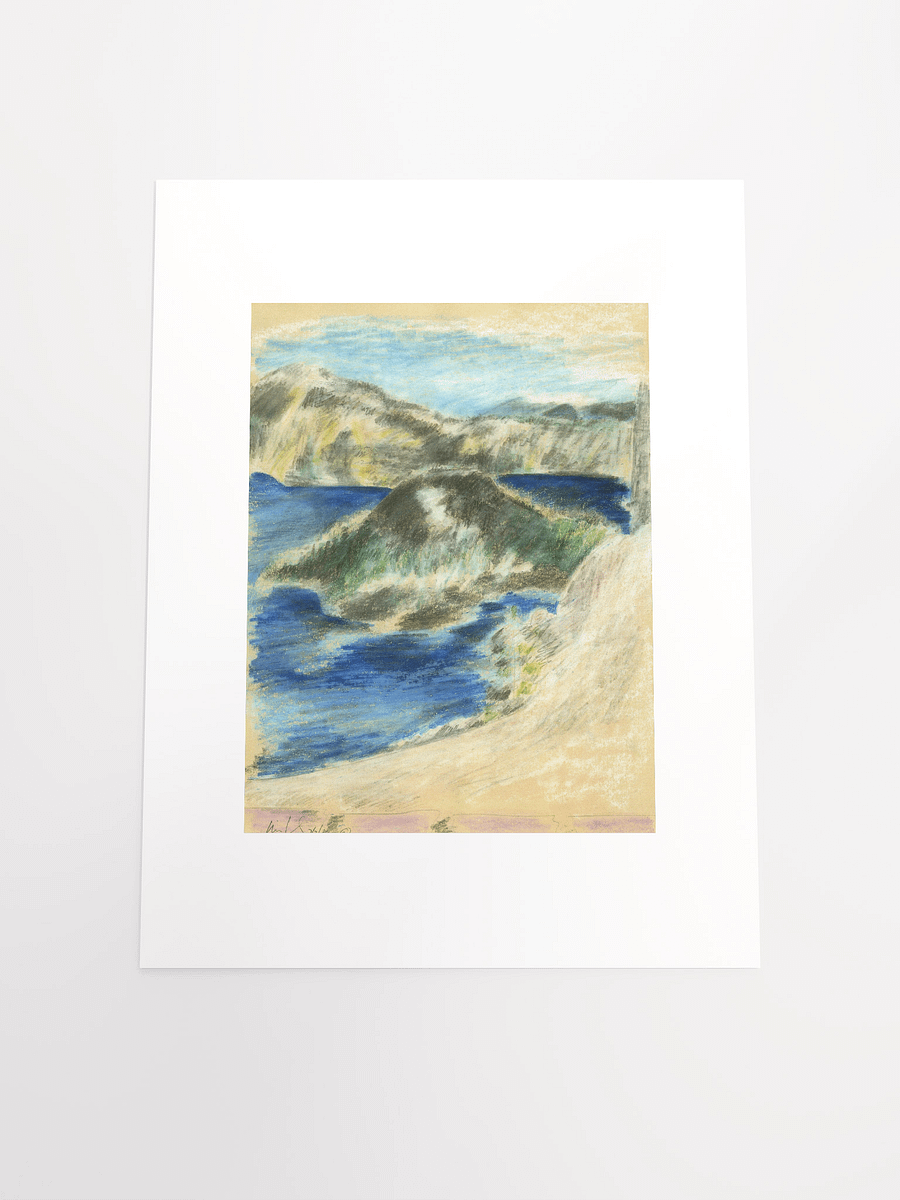 Crater Lake, OR 1986 print product image (5)
