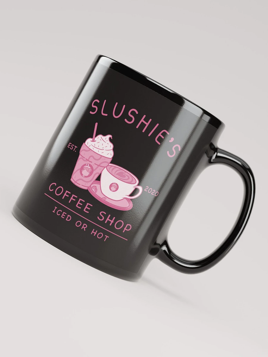 Slushie's Coffee Shop (Pink) | Black Mug product image (7)