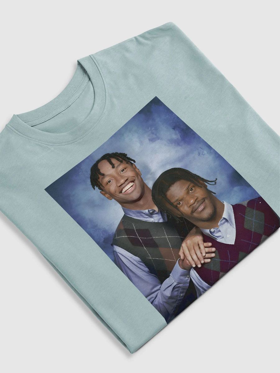 Lamar Jackson Zay Flowers Baltimore Ravens Crewneck Sweatshirt, Funny Christmas Gift Fathers Day Unisex Sweatshirt product image (31)