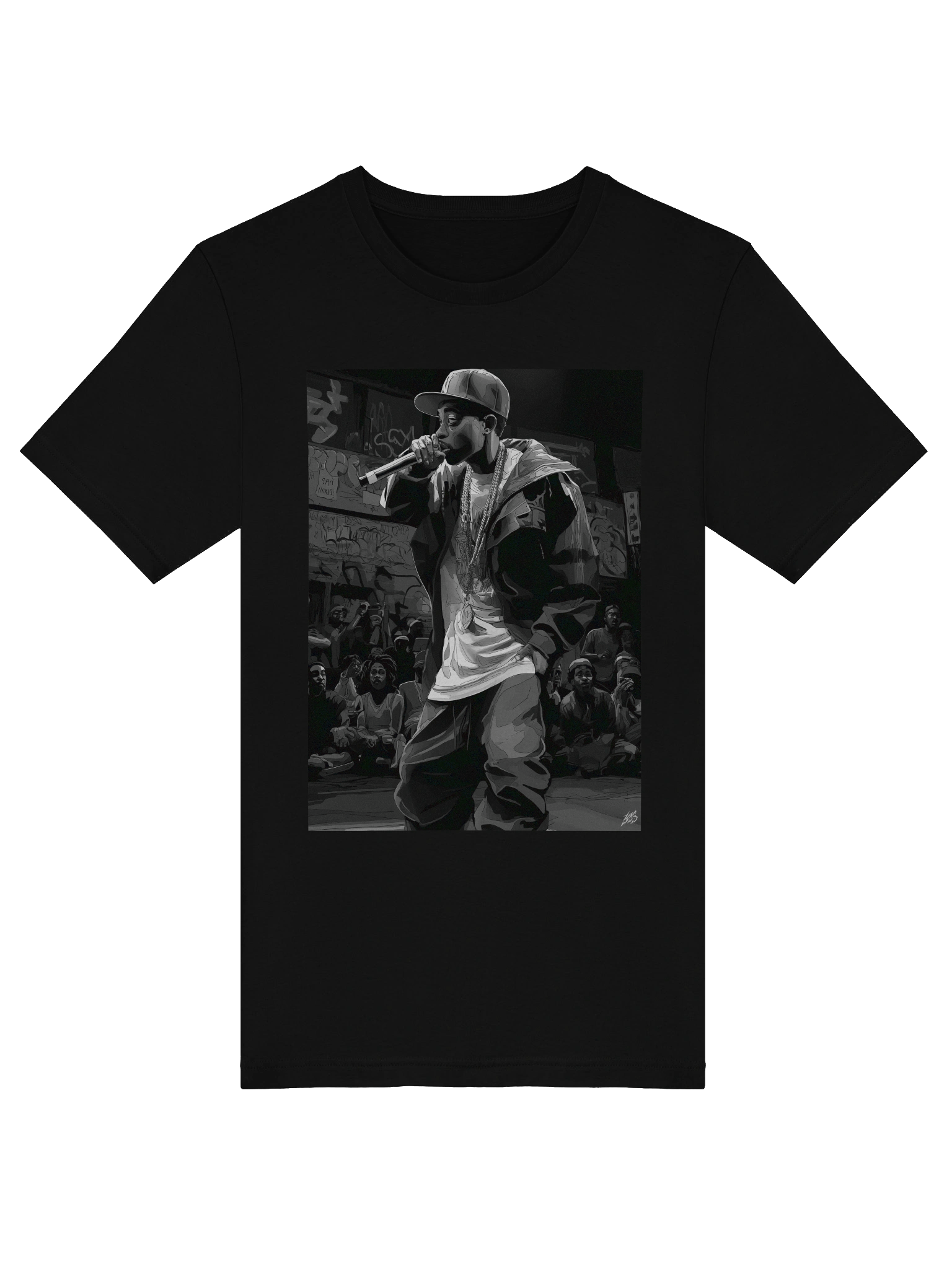 Urban Groove Microphone T-Shirt product image (5)