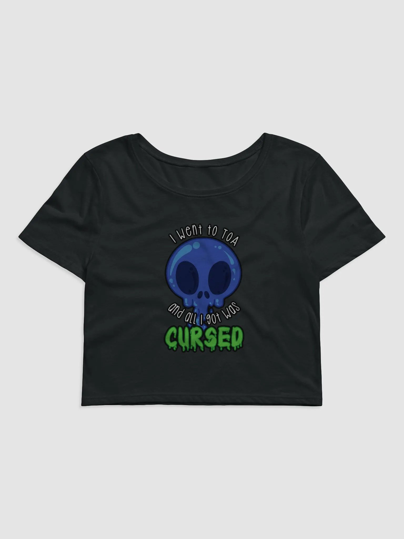 All I Got Was Cursed - Shaman - Crop Tee product image (1)