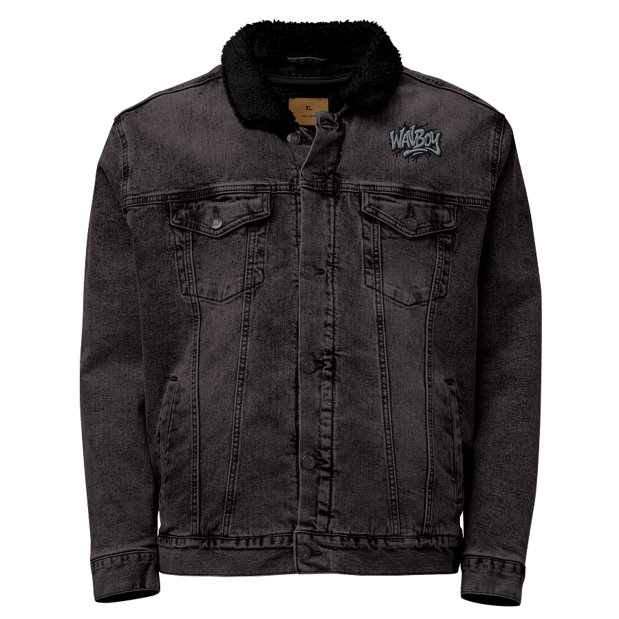 WAVBOY Sherpa-Lined Denim Jacket product image (1)