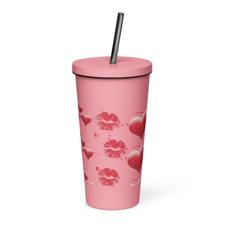 All Hearts Tumbler with Removable Straw product image (1)