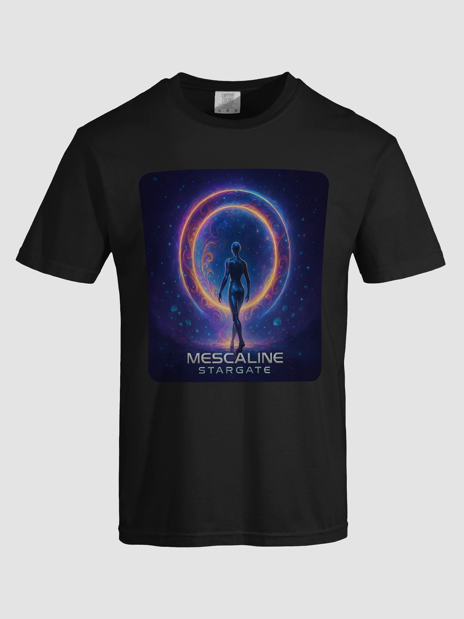 Mescaline Stargate Portal-Shift Tee | Garment-Dyed Heavyweight product image (91)