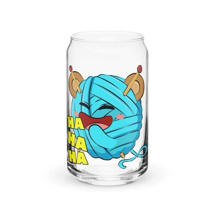 Emote-Lachen-Glas-16oz product image (2)