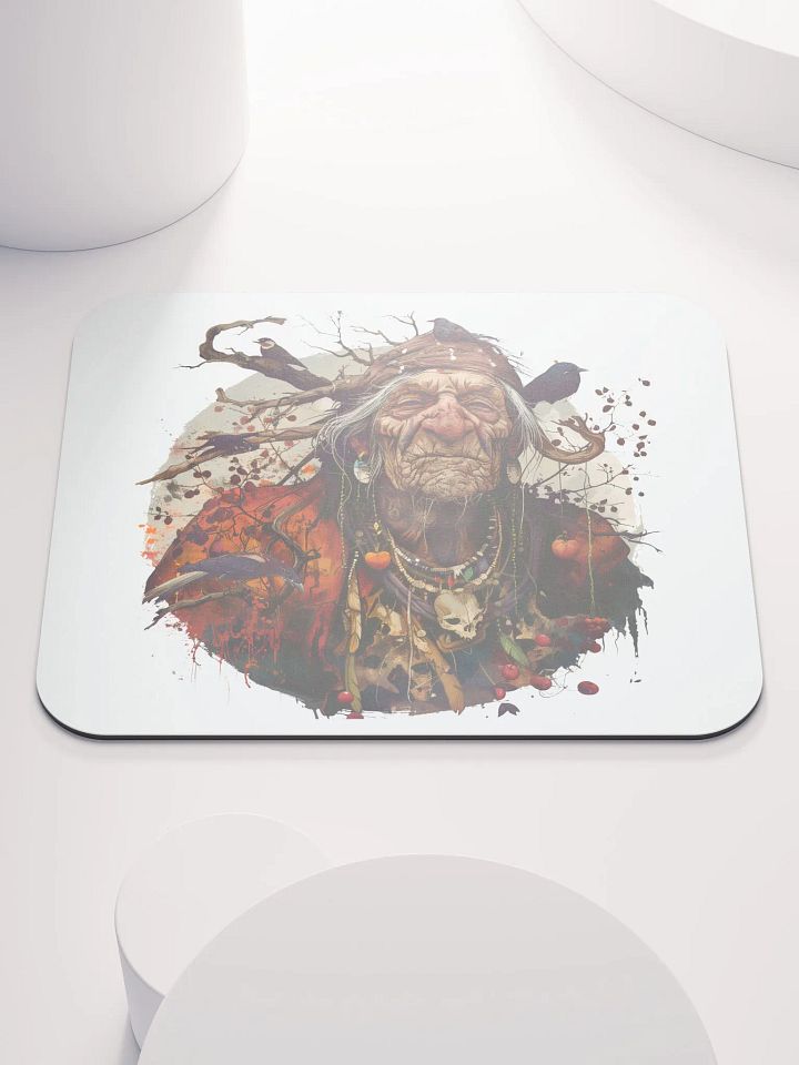 Baba Yaga - The Bad Witch of Slavic Folklore Mouse Pad product image (1)