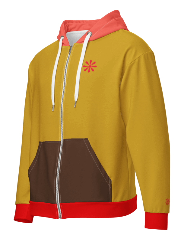Gyro the Atomic Robot - Mustard Sweatshirt with Pink Hood product image (2)