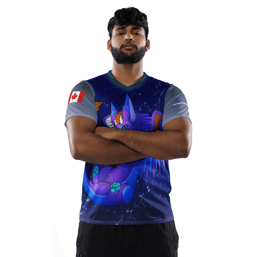 Lavender Sports Jersey product image (2)