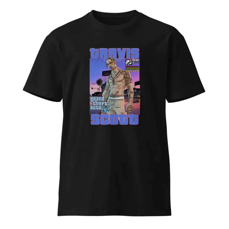 Retro Sunset Rapper Tee product image (1)