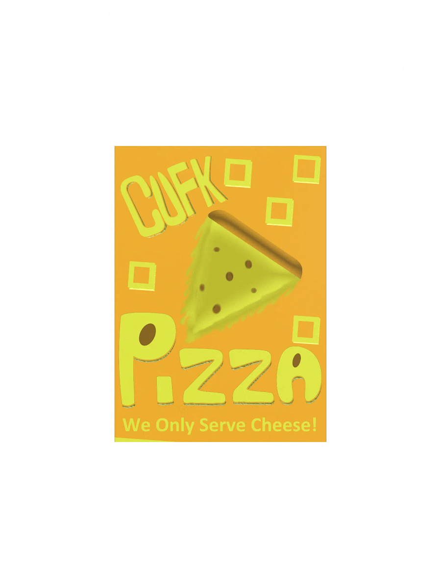 CUFK Pizza Poster product image (1)