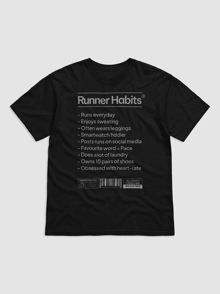 Wild & Free Runner Habits T-Shirt product image (1)