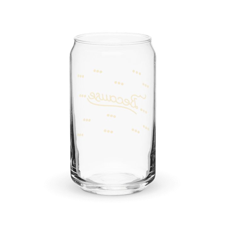 Sunny Script Can Glass Set product image (6)