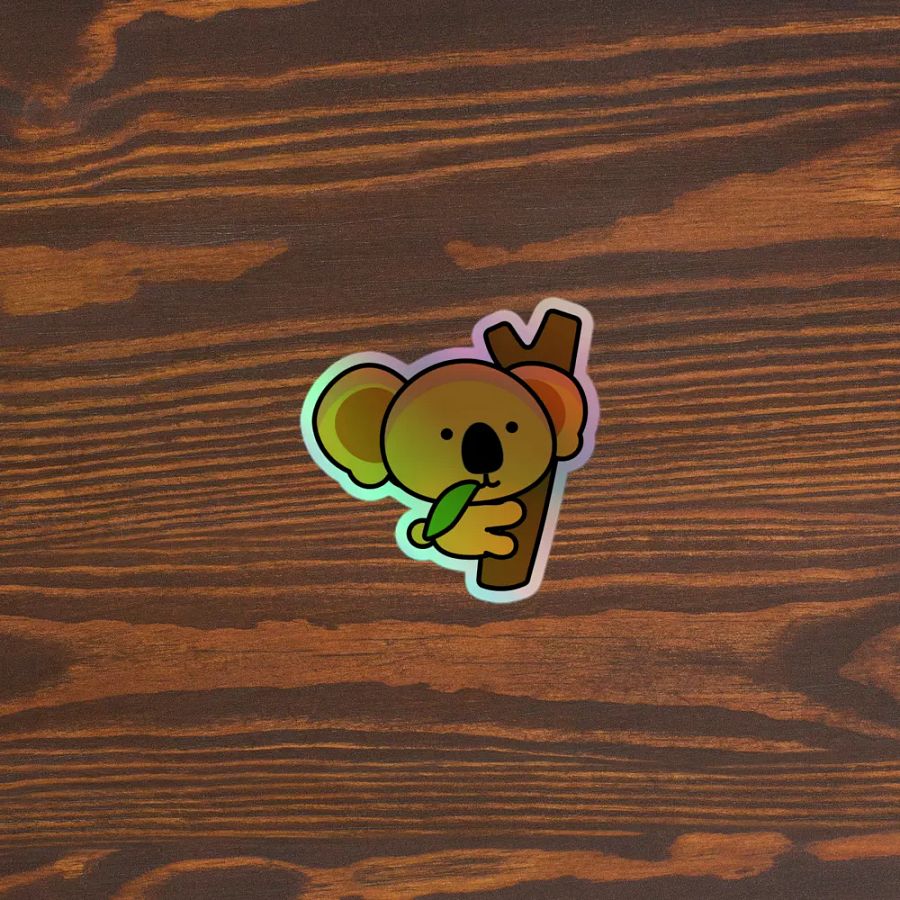 Koala Hug Holographic Sticker Sheet product image (5)