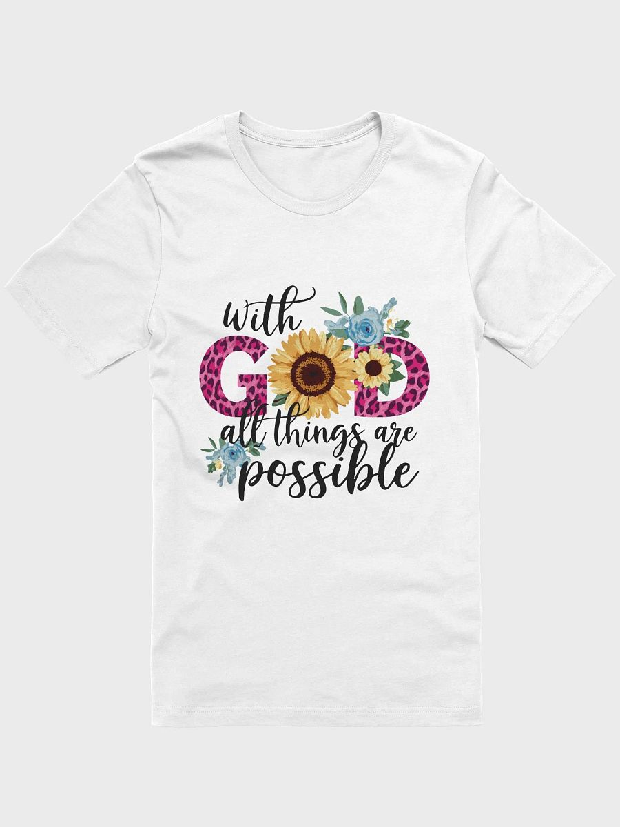 With God All Things Are Possible Tee product image (4)