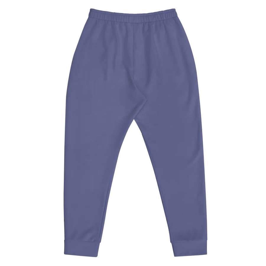 Plain Dark Purple Soft Summer Recycled Polyester Premium Men's Joggers by Treasure Pie product image (5)
