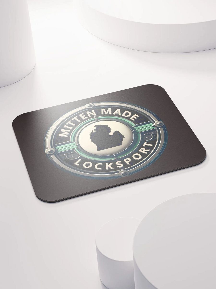 Mitten Made Black Mousepad product image (4)