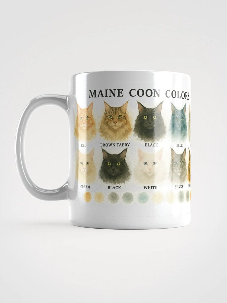 Maine Coon Colors Watercolor Mug product image (3)