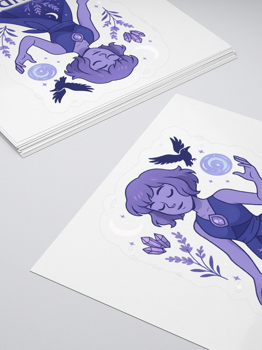 Crystal Gem: Lavender Quartz Sticker product image (11)