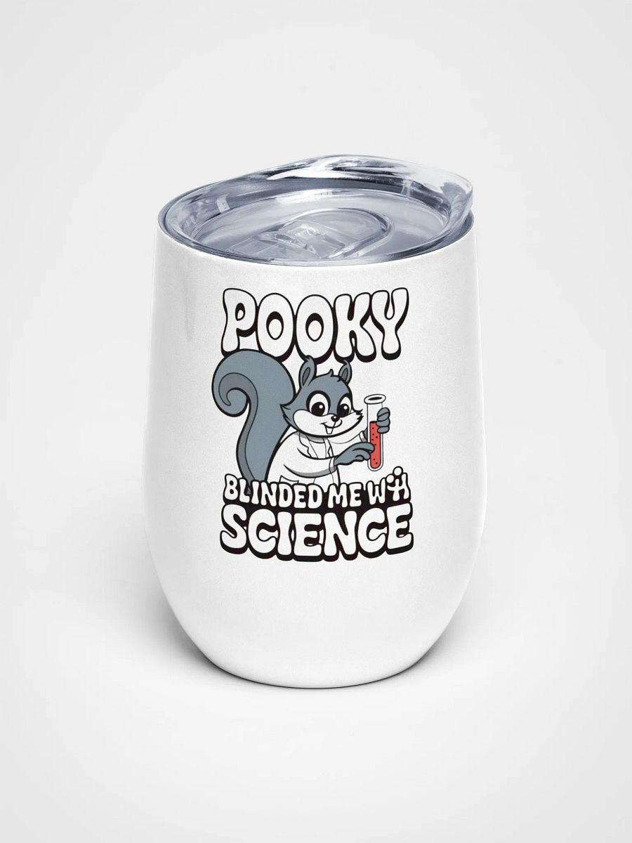 Pooky's Science Wine Tumbler product image (1)