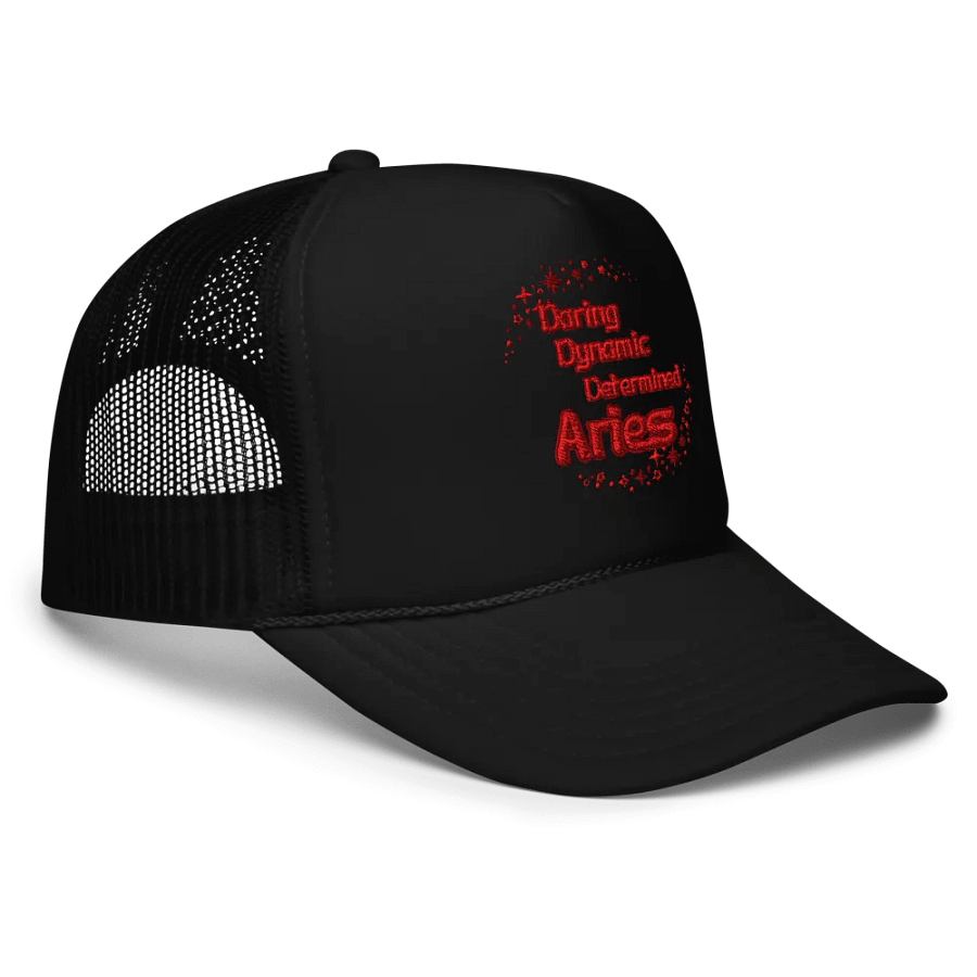Aries 2025, Daring, Embroidered Trucker Hat product image (3)