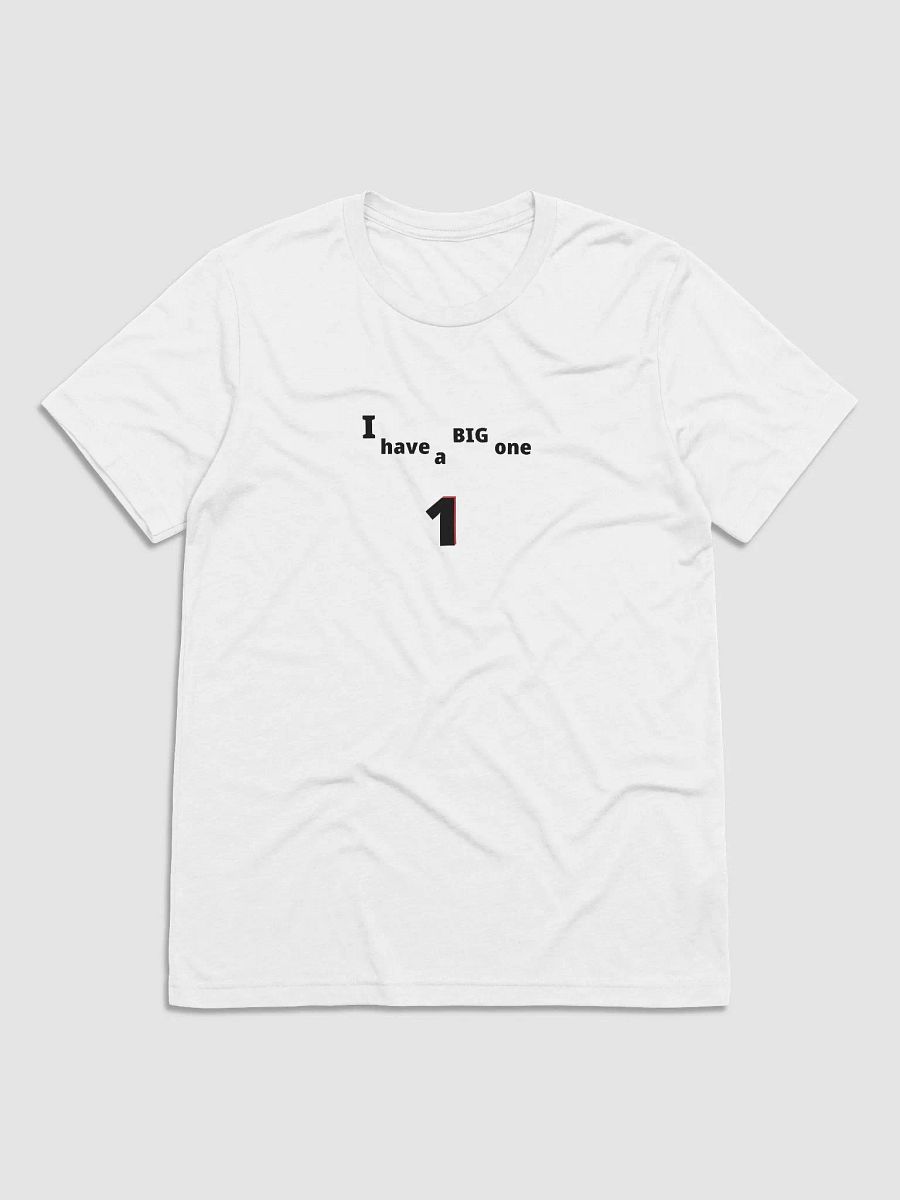 I have a Big One. Big, funny, humor, sarcasm. Cute, funny sayings, funny quote, funny gift, funnytee, one, funny slogan, vintage, retro, product image (1)