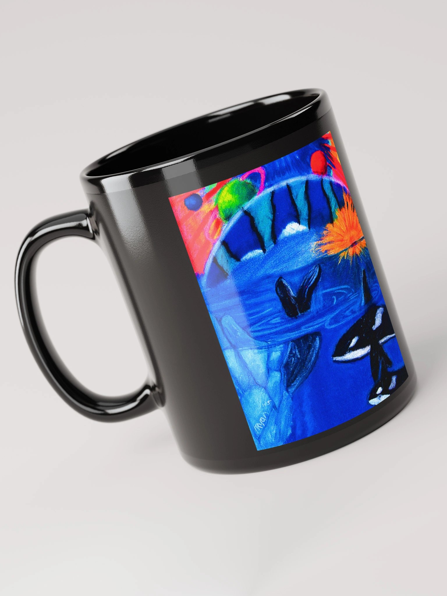 Space Whales Art Mug product image (6)
