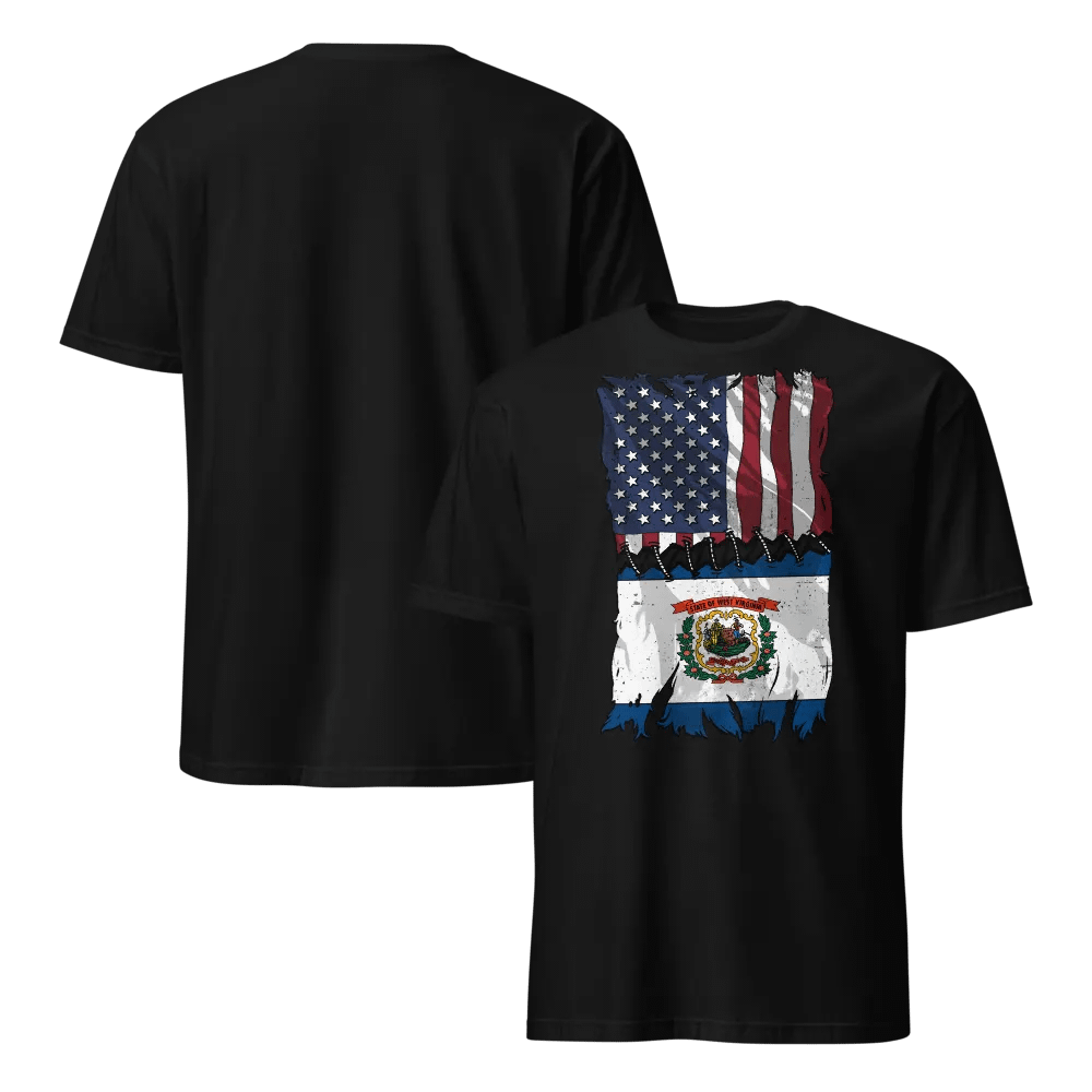 West Virginia Stitch Flag USA product image (6)