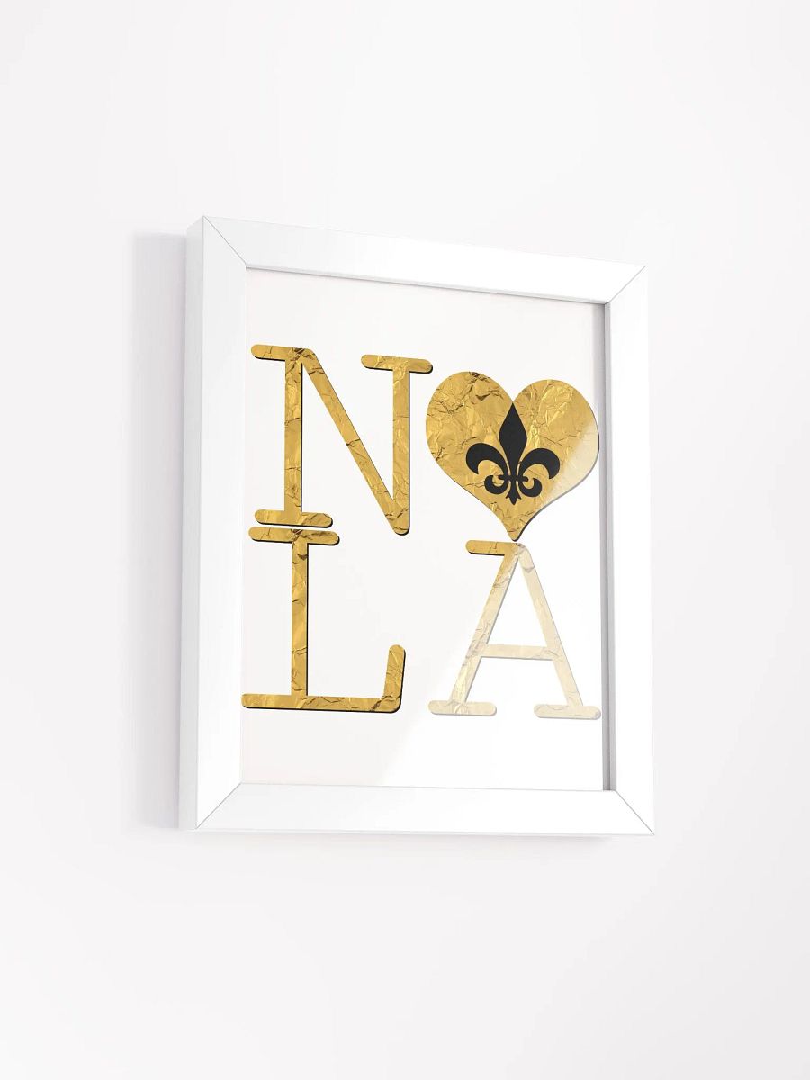 I LOVE NOLA **BIGSHOT POSTER** (GOLD WRAP FULL) product image (2)