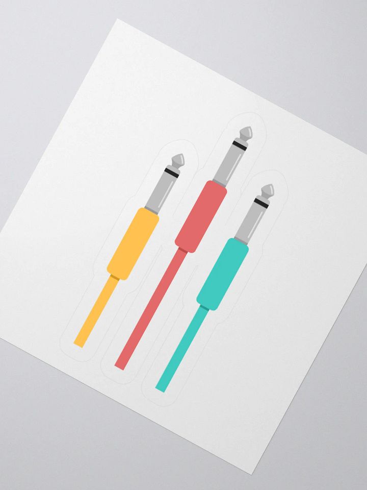 Jack Plugs Sticker product image (5)