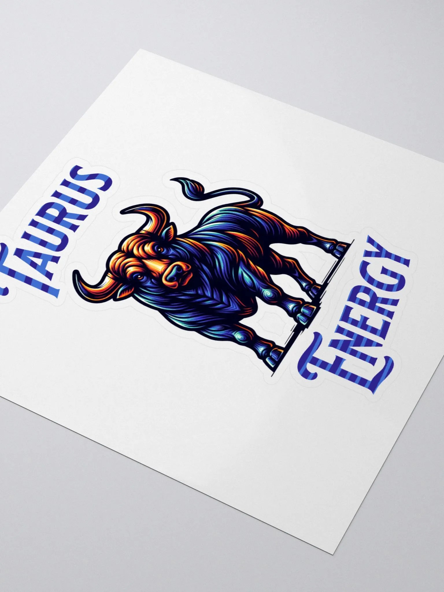 Zodiac Sign Taurus Energy Sticker product image (3)