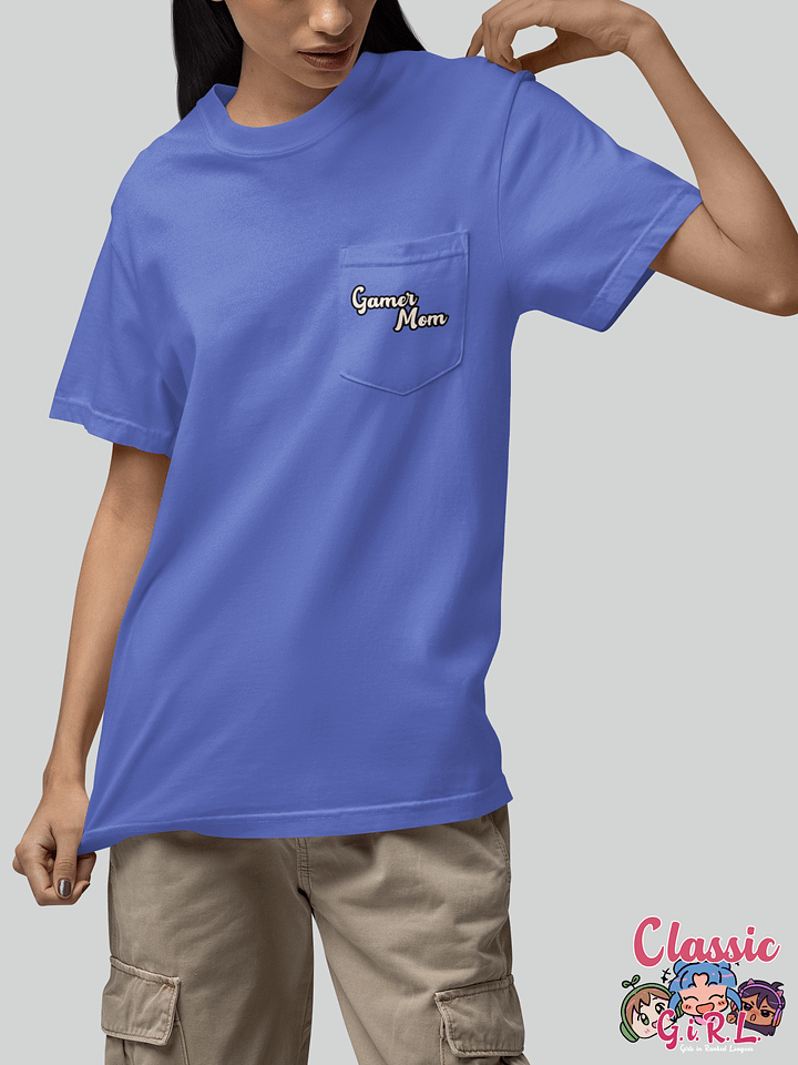 Gamer Girl Pocket Tee - Mother Level by G.i.R.L. product image (1)