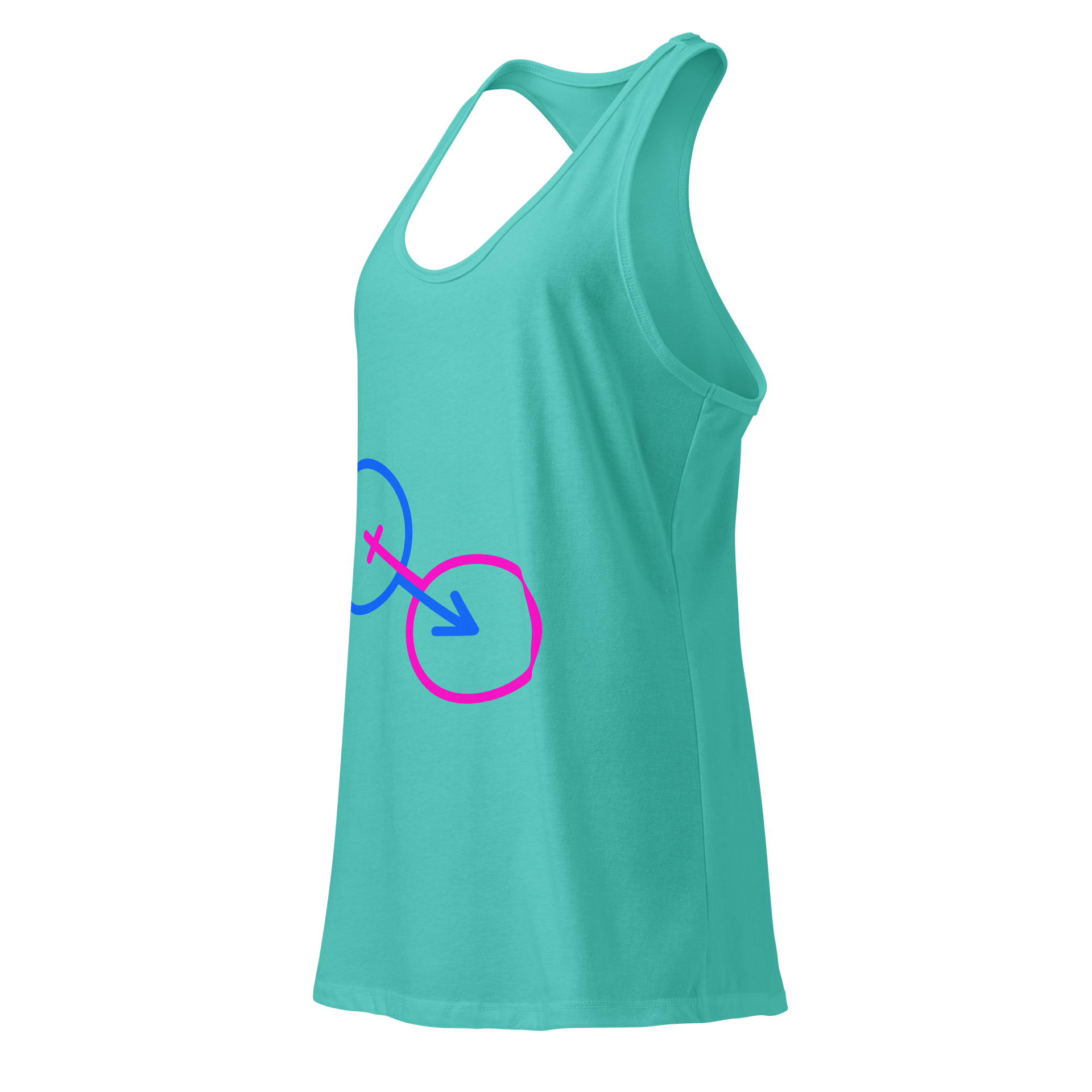 Gender Norm Women's Traditional Love Racerback Tank product image (3)