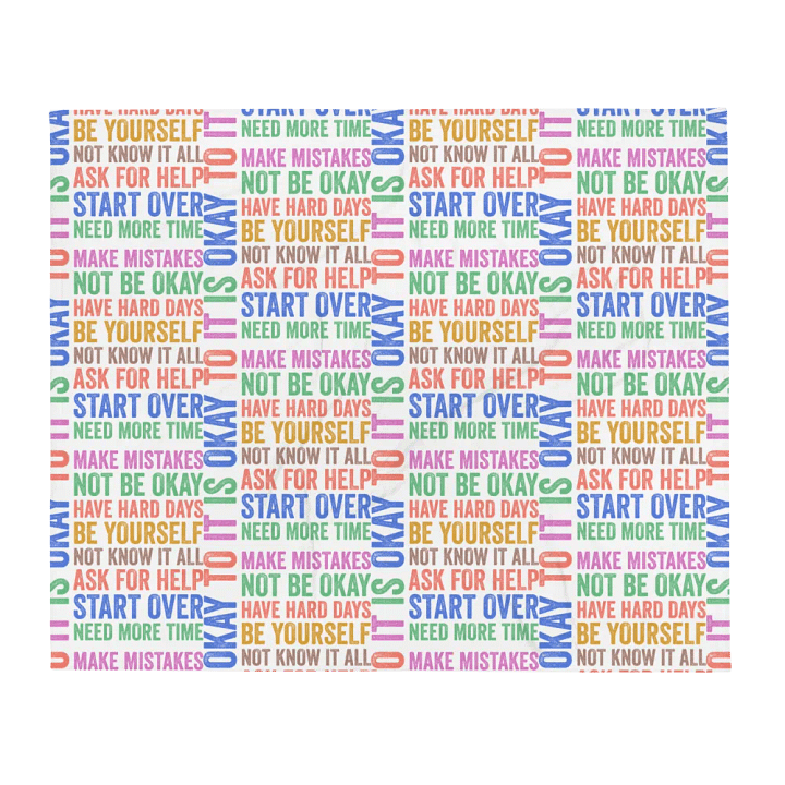 It's Okay Blanket product image (1)