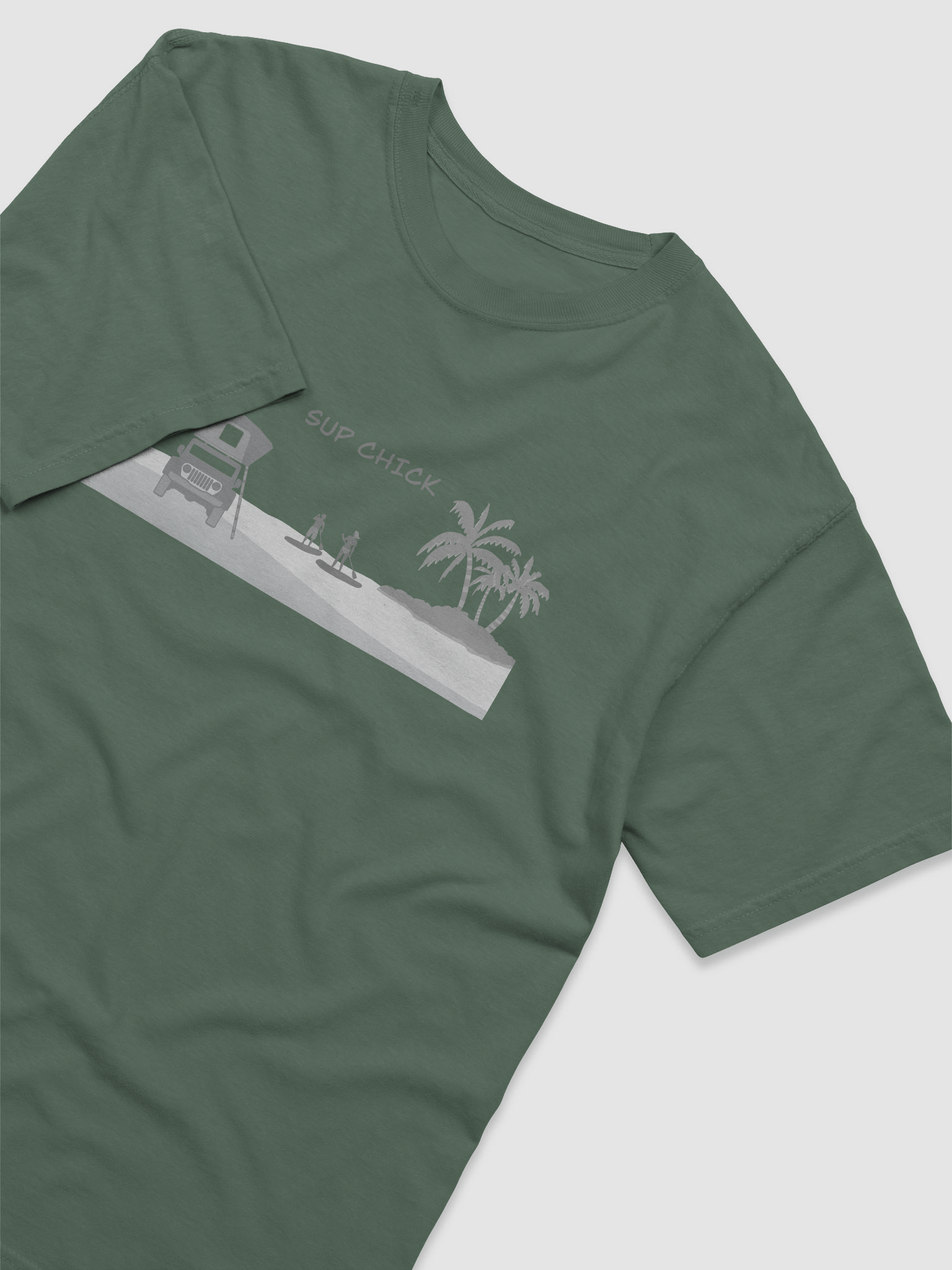 SUP Chick Island Adventure Vibes T-Shirt product image (11)