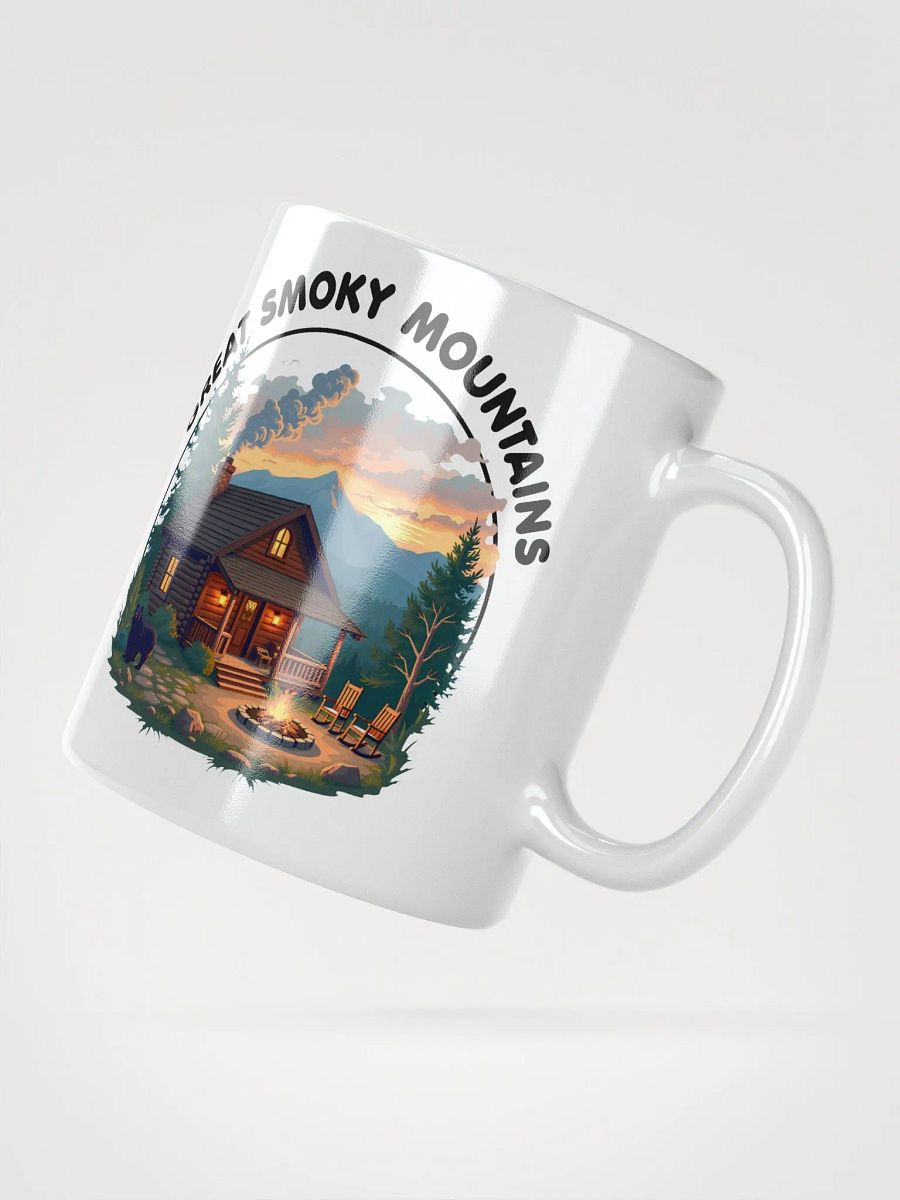 Great Smoky Mountains - Bear and Cabin Mug product image (6)