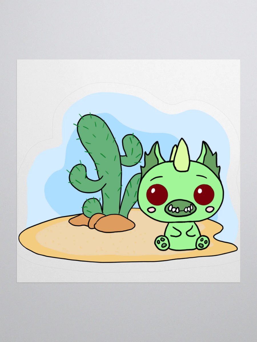 Juan the Chupacabra Cryptikids Sticker product image (2)