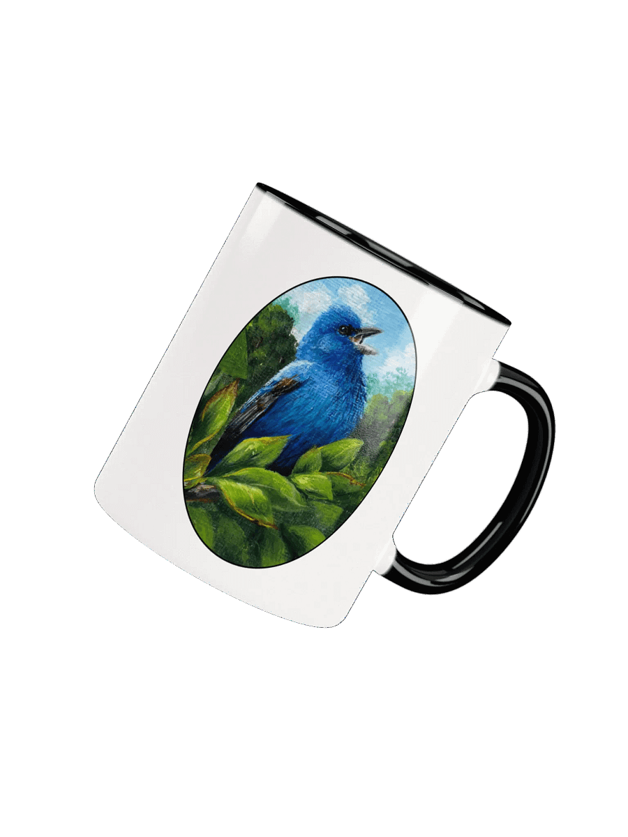 Indigo Bunting Serenade Ceramic Mug product image (19)