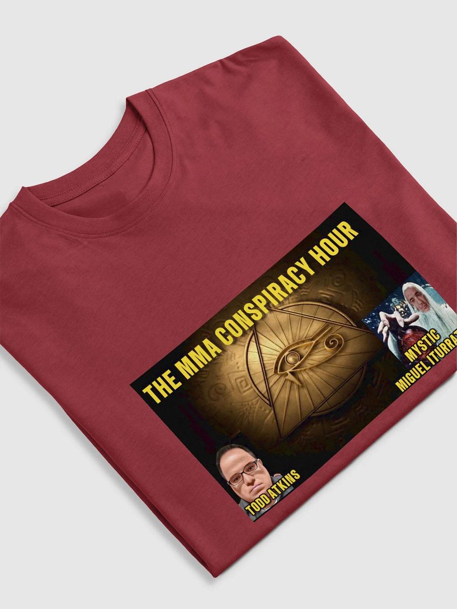 THE MMA CONSPIRACTY HOUR T-SHIRT (RED) product image (5)