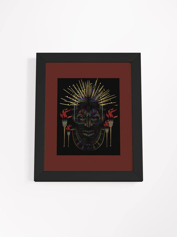 Tribal Radiance Framed Poster product image (1)