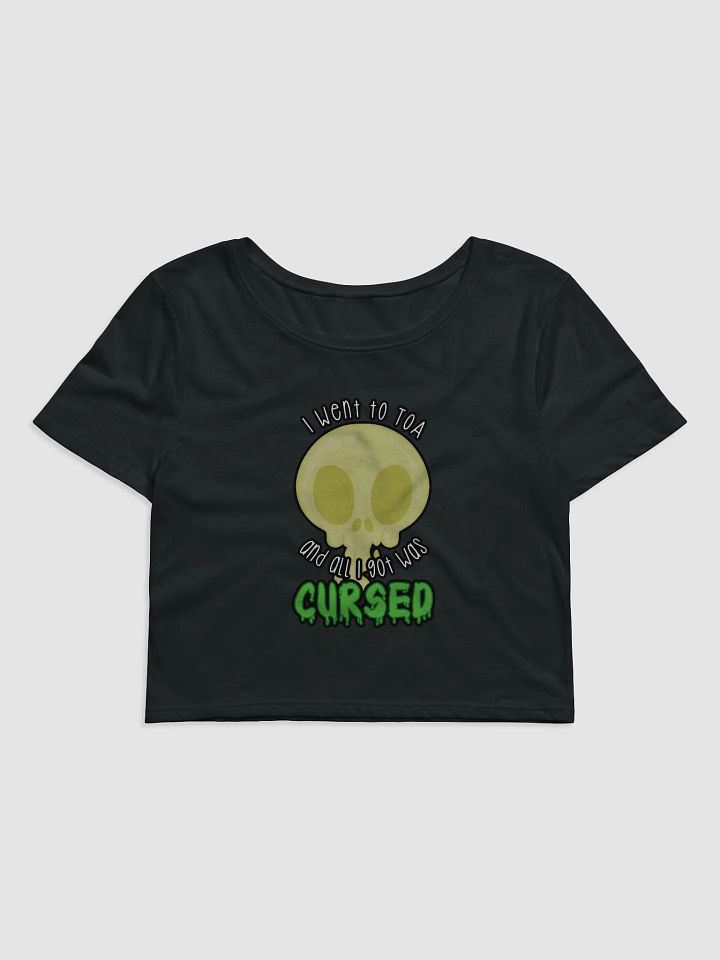 All I Got Was Cursed - Rogue - Crop Tee product image (1)