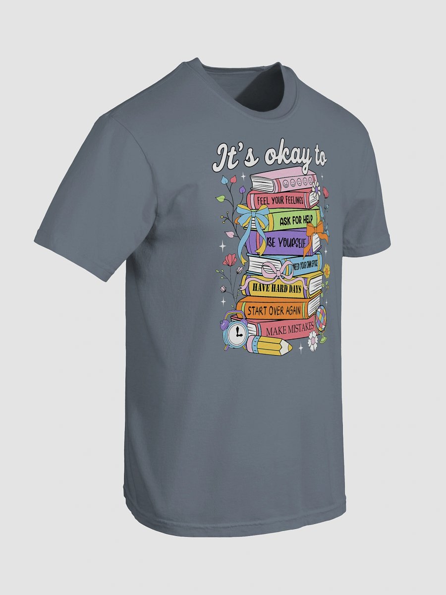 Empowerment Book Stack Graphic Tee product image (55)