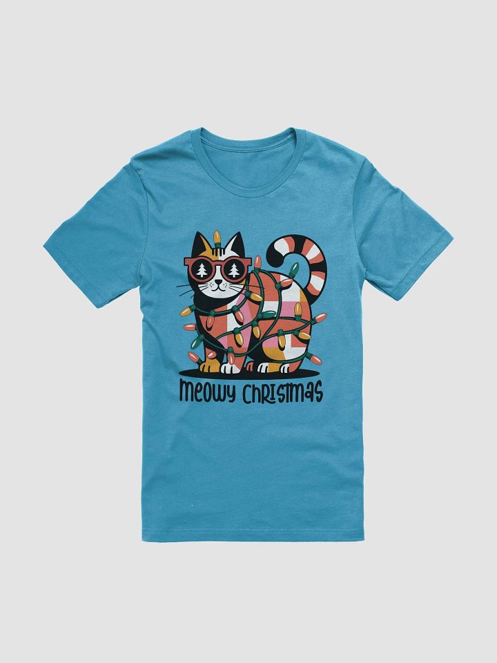 Meowy Christmas - Cat T-Shirt product image (2)